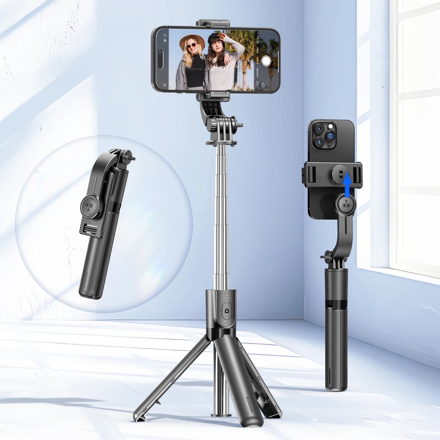 F01 Selfie Stick Portable Tripod Phone Stand