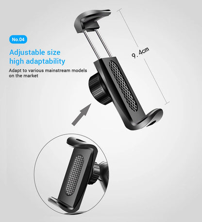 360-Degree Rotation Car Phone Holder Clip Car Smartphone