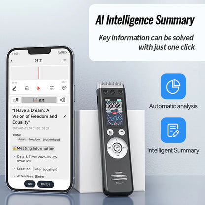 New ai recorder hot model Chatgpt intelligent transcription