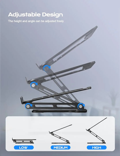 Phone Tablet Stand Adjustable Aluminum Alloy laptop Tablet