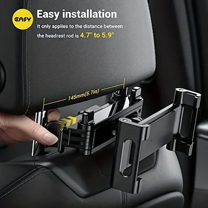 Car Tablet Holder Back Seat Headrest Mount Stand