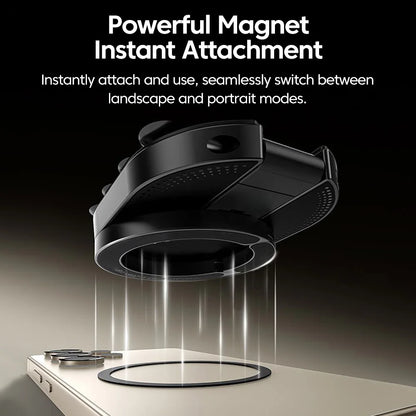 3 In 1 Magnetic Suction Cup Stand Bracket 360° Rotatable Phone Holder