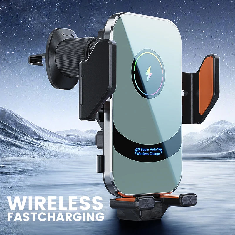 66W Wireless Car Phone Holder Fast Charging Magnetic Charger