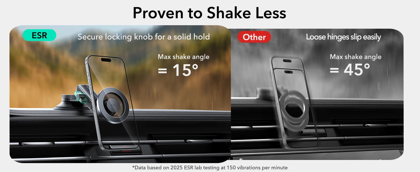 ESR MagSafe Car Mount Vacuum Magnetic Car Mount