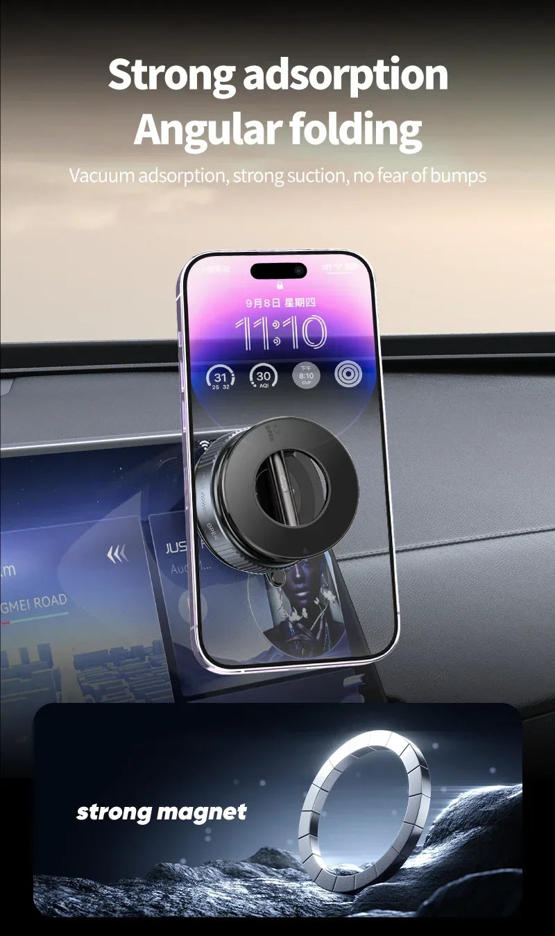Xiaomi Magnetic Vacuum Car Phone Holder 360° Rotation Cup