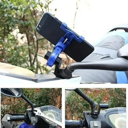 Universal Metal Motorcycle Bike Phone Holder Aluminum Alloy