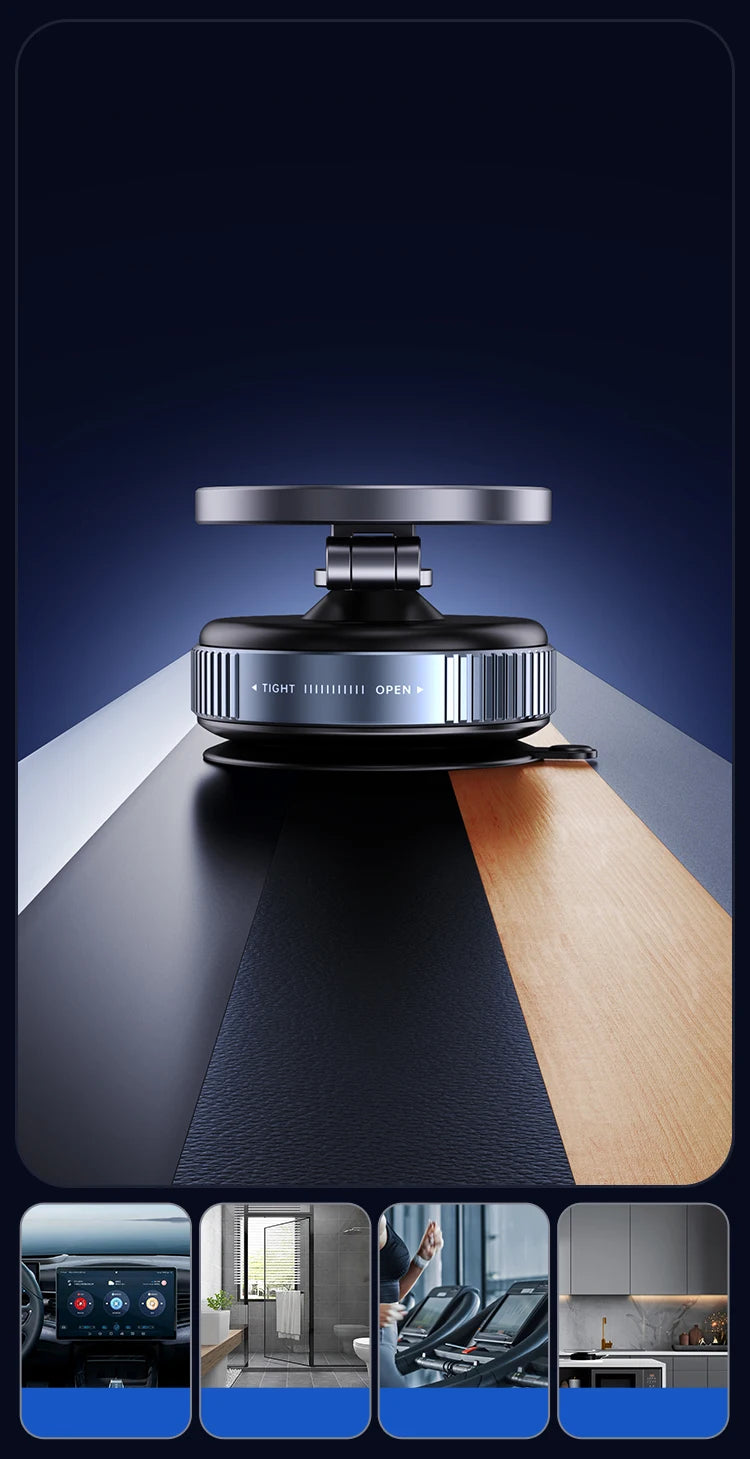 Vacuum Adsorption Car Magnetic Phone Holder