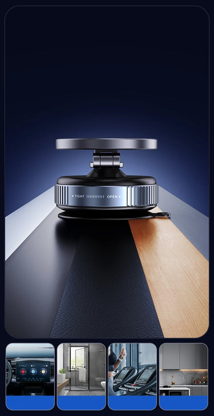 Vacuum Adsorption Car Magnetic Phone Holder