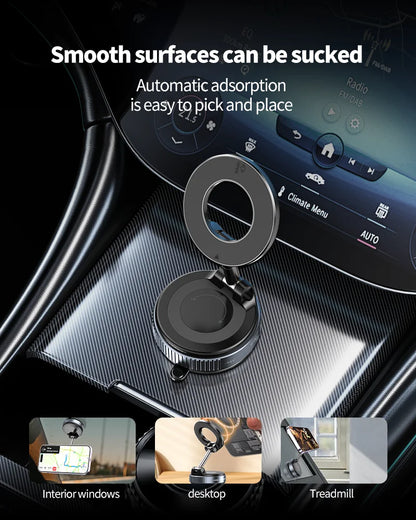 Folding Strong Magnet Magnetic Phone Holder 360° Rotation