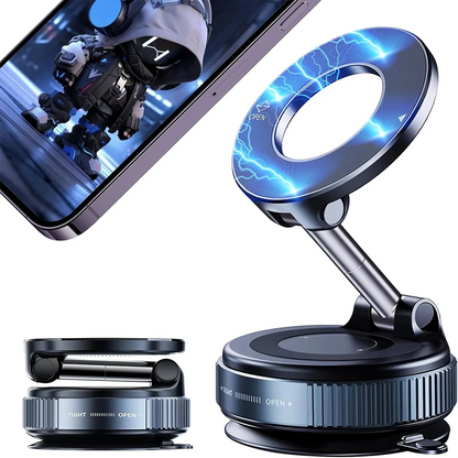 360° Foldable Vacuum Magnetic Phone Holder