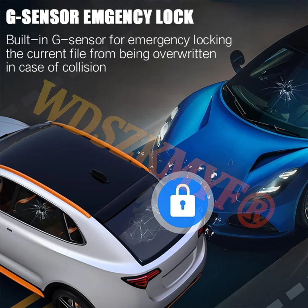 New WIFI 4Channel 360 Degree  Car Dvr 1080P Video Recorder