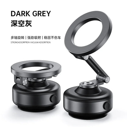 Magnetic Vacuum Adsorption Car Mount Mobile Phone Holder