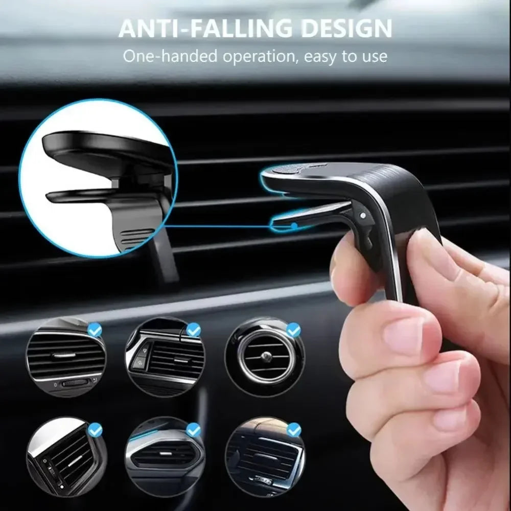Magnetic Car Phone Holderin Car Phone Stand Magnetic Clip