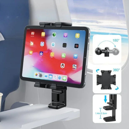 Portable Foldable Airplane Phone Holder Tablet Mount