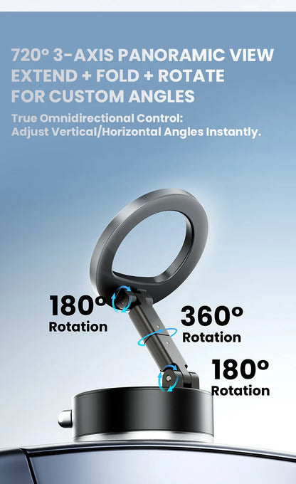 Mobile Phone Stand Vacuum Adsorption Foldable Rotation