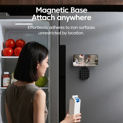 3 In 1 Magnetic Suction Cup Stand Bracket 360° Rotatable Phone Holder