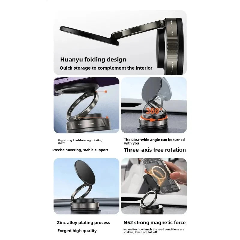 T30 Vacuum Magnetic Phone Holder Stand