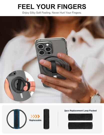 EWA MagOne Ultra Cell Phone Holder Kickstand Ring