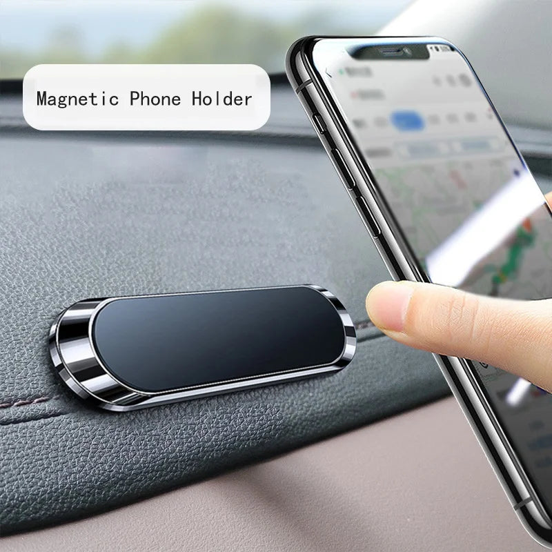 Mini Car Magnetic Phone Holder Stand Portable Universal Bracket