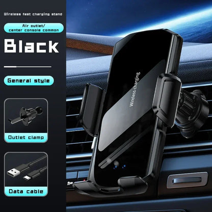 Wireless Car Air Vent Phone Holder 15W Fast Charging