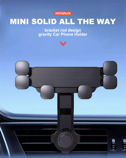SEAMETAL Car Phone Holder Gravity Auto Cellphone Stand Mount