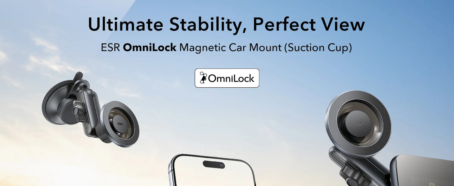 ESR MagSafe Car Mount Vacuum Magnetic Car Mount