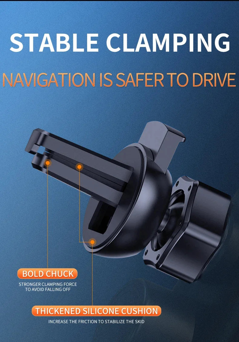 30W Car Wireless Charger Magnetic Automatic Car Mount Holder