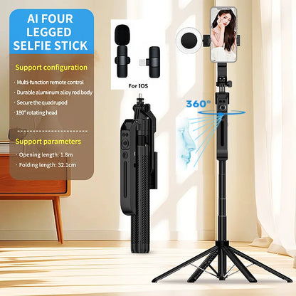 COOL DIER C12 New Selfie Stick Gimbal Stabilizer