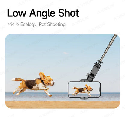 AXNEN AI Desktop Gimbal Tripod Extendable Selfie Stick