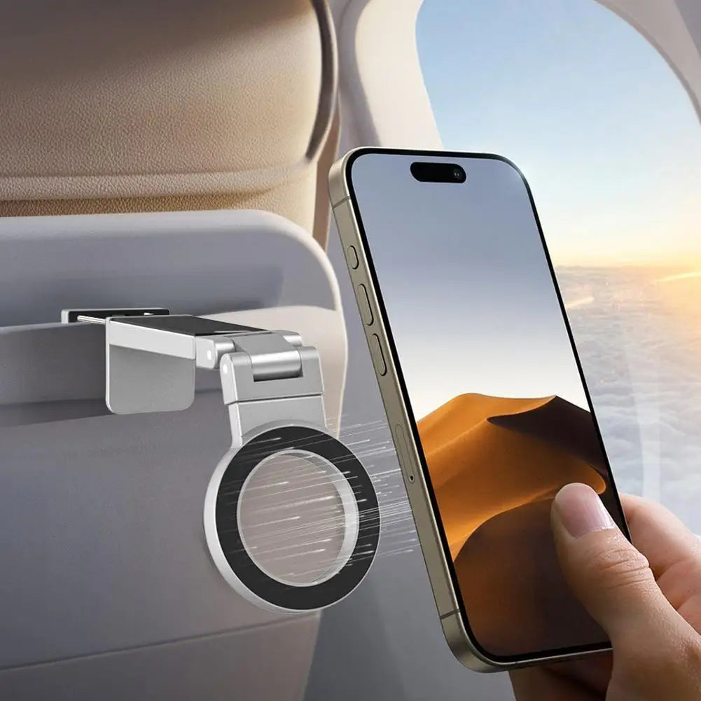 Adjustable Magnetic Phone Holder Travel Essentials Flexible Rotation