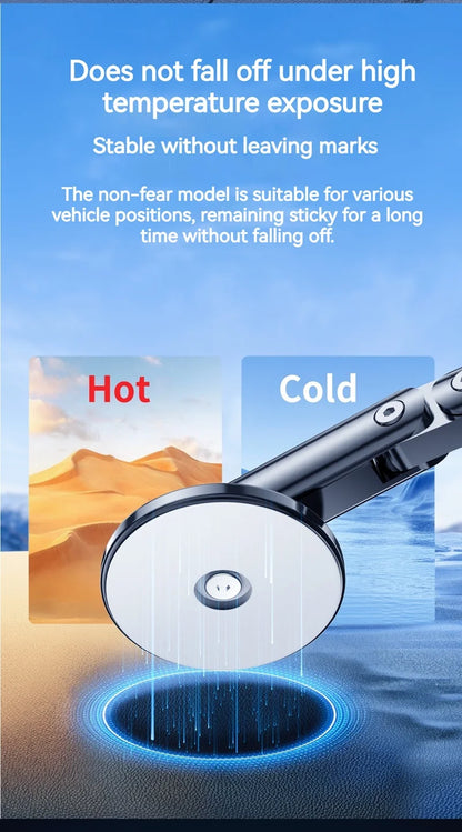 Universal Metal Car Magnetic Semiconductor Cooling Phone Holder