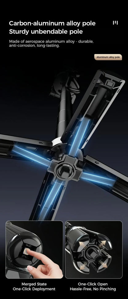 4-in-1 Multifunctional Magnetic mini Selfie Stick