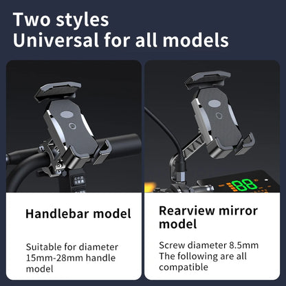 Untoom Bike Phone Holder Stand Bicycle Scooter