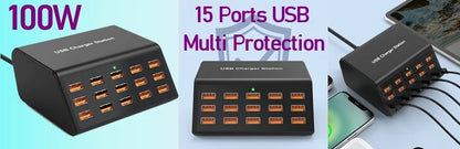 Universal Car Phone Wireless Charger Holder 360° Rotation Mount