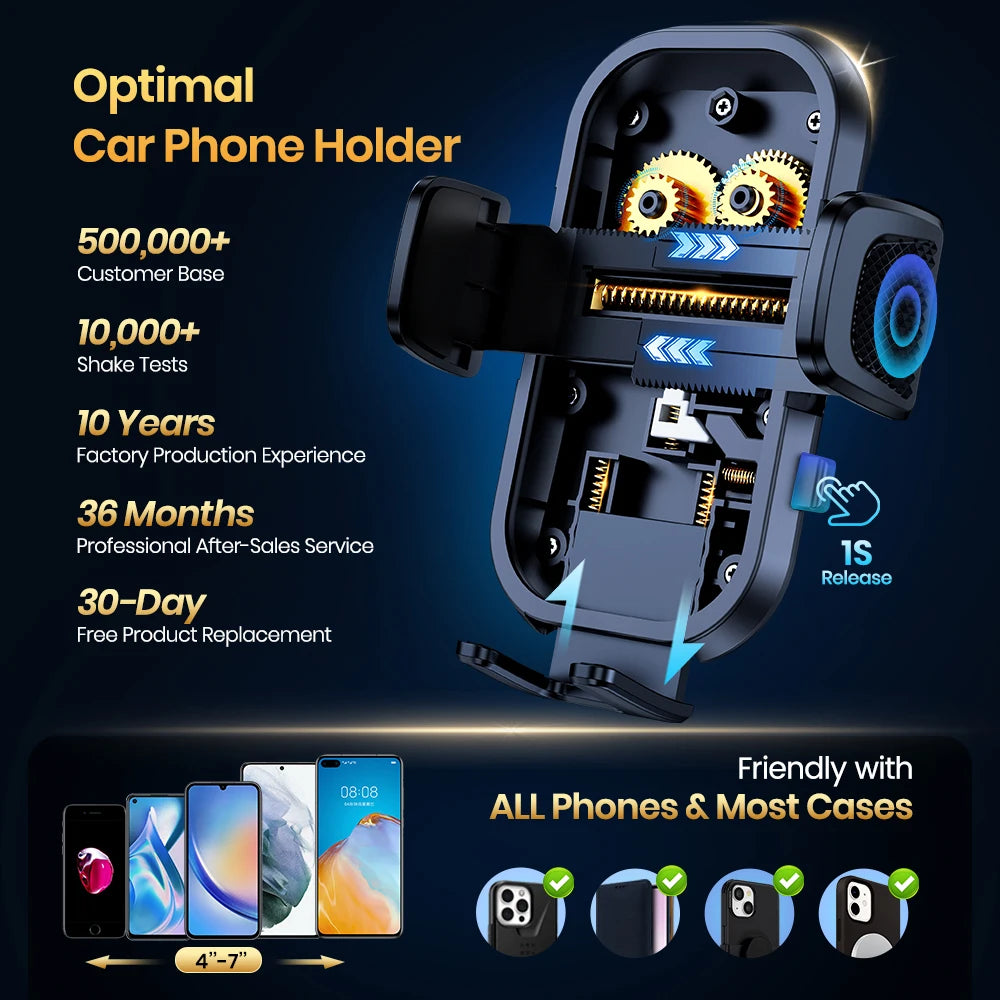 TOPK Car Phone Holder Phone Mount Car Suction Stand