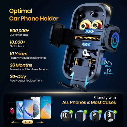 TOPK Car Phone Holder Phone Mount Car Suction Stand