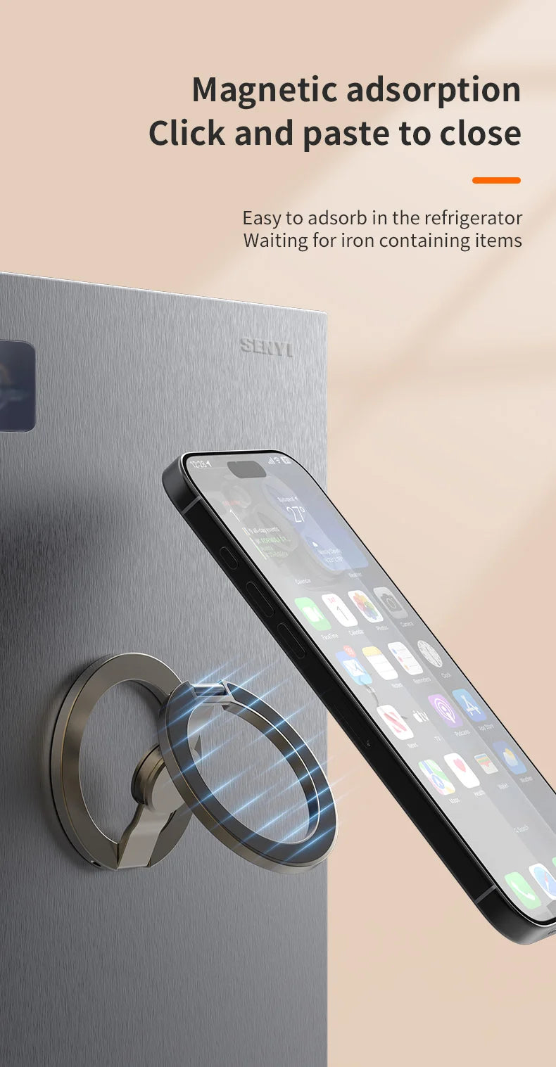 Foldable Double Sided Magnetic Phone Holder Stand