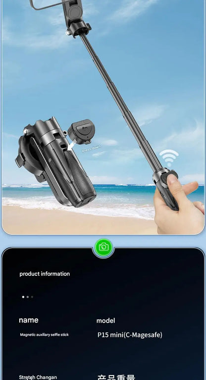 Upgraded Multi-Function Foldable Magnetic Phone Holder