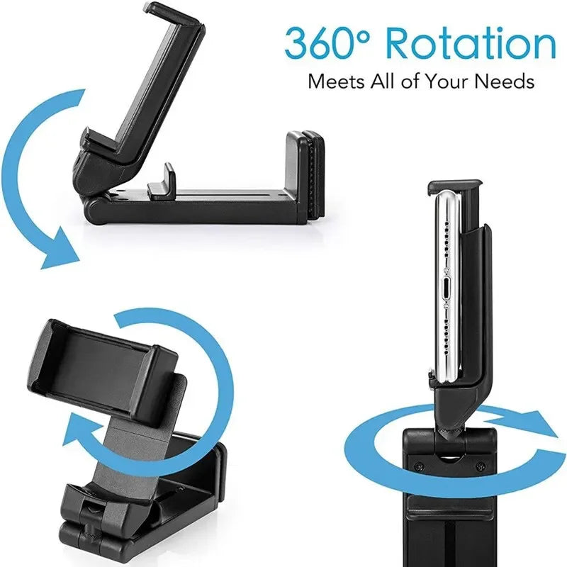 Airplane Mobile Phone Holder Travel Portable Phone Mount
