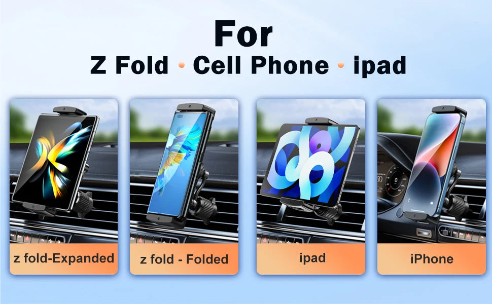 Eary for Z fold 7 6 5 Car Phone Holder Mount Air Vent Car Bracket