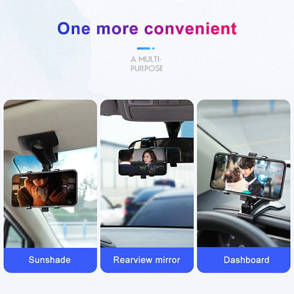 Car Dashboard Support 360 Degree Rotating Auto Grip Phone Holder