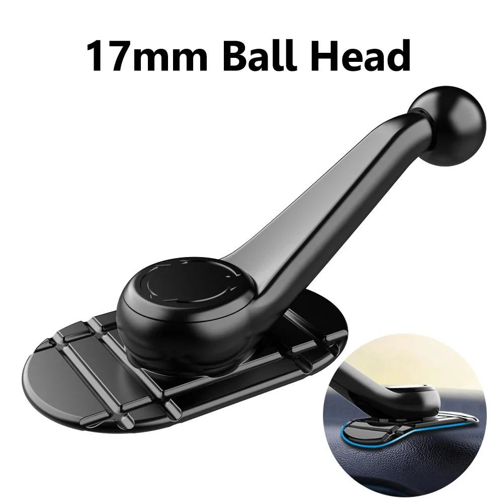 Ball Head Bracket with Sticky Base for Mobile Phone DVR Camera