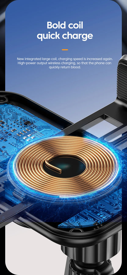 Universal Car Wireless Charger Auto Car Mount Phone Holder