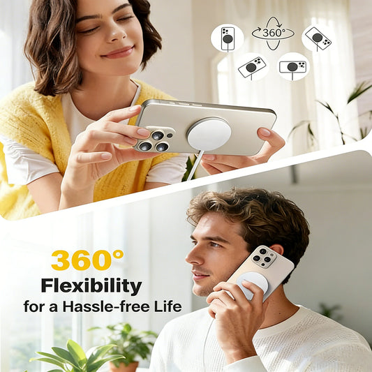 TIMESS QI2 25W Fast Wireless Charger 2-IN-1 Charging