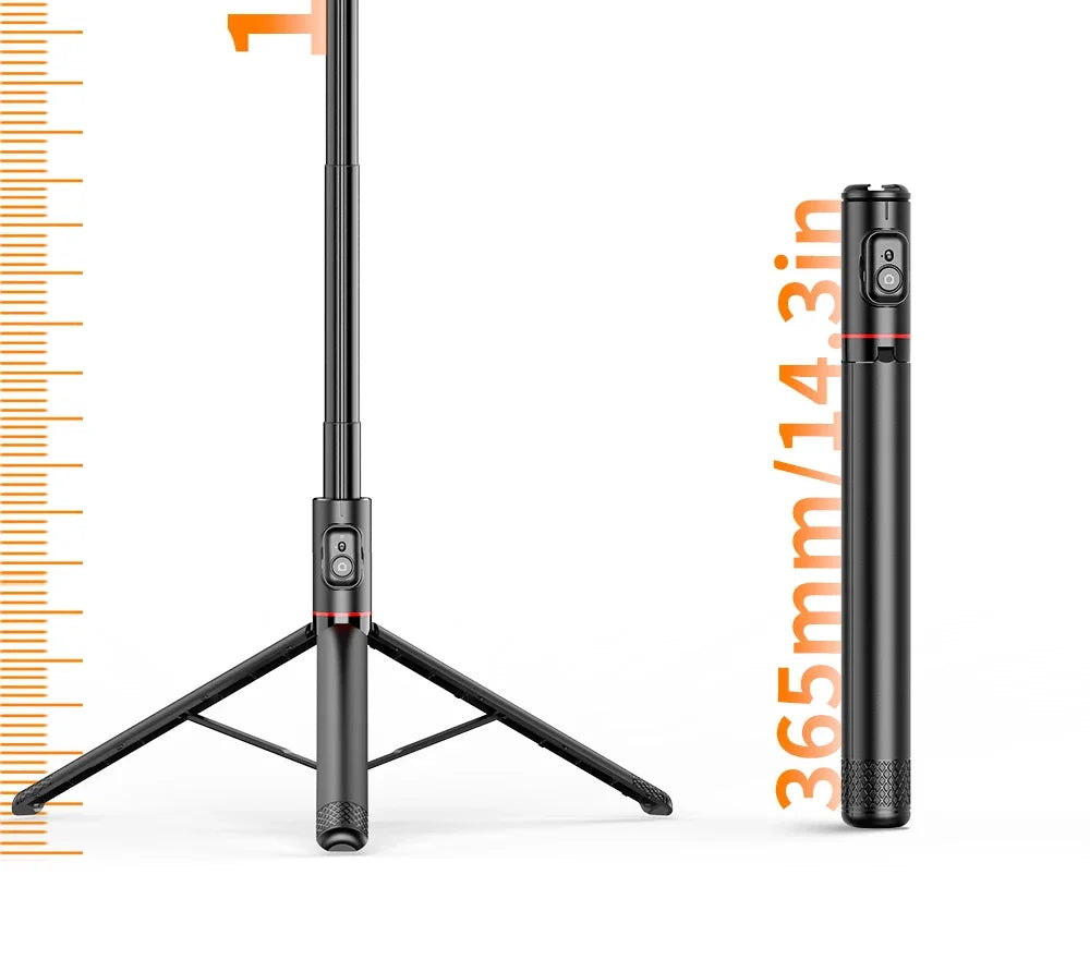 Wireless Mobile Selfie Stick Multi-Functional Stable Tripod Stand