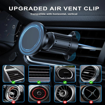 Magsafe Car Phone Holder,Powerful Magnetism Phone Mount