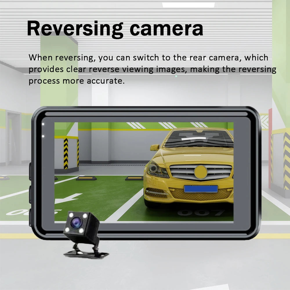 Newes 3Camera 1080P HD Dash Cam Hide Car Recording Camera