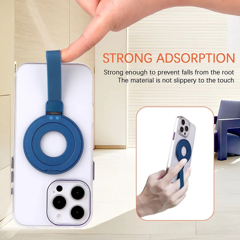 Strong Magnetic 360° Rotation Metal Ring Stand Car Phone Holder