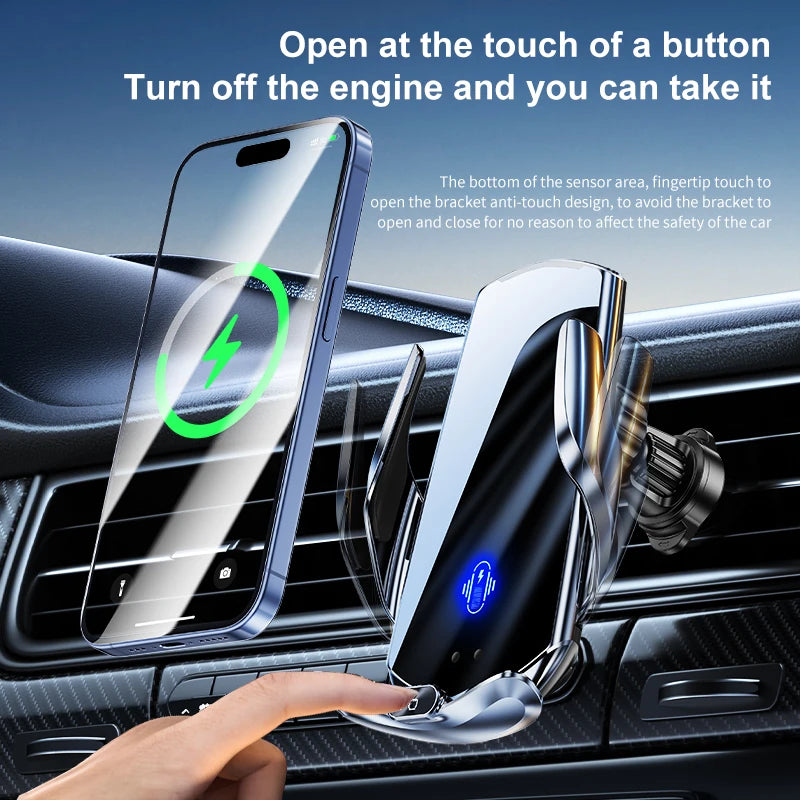 Car Mount Wireless Charging Stand Vehicle Phone Mounts