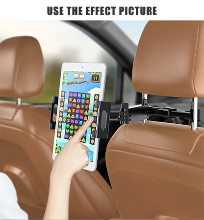 SEAMETAL Foldable Car Phone Holder Back Seat Tablet Mount